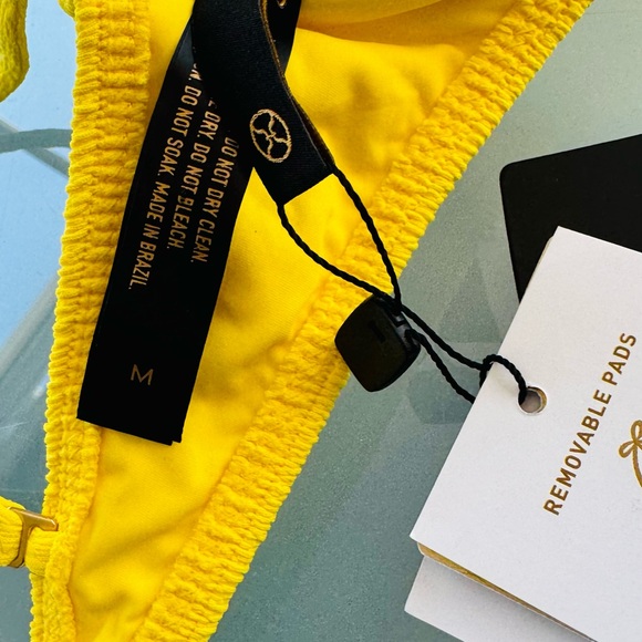 VIX brilliant yellow bikini top - Picture 4 of 6